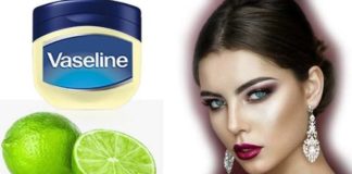 Vaselina y limón