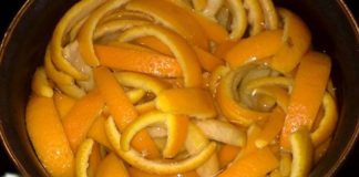 cascara de naranjas